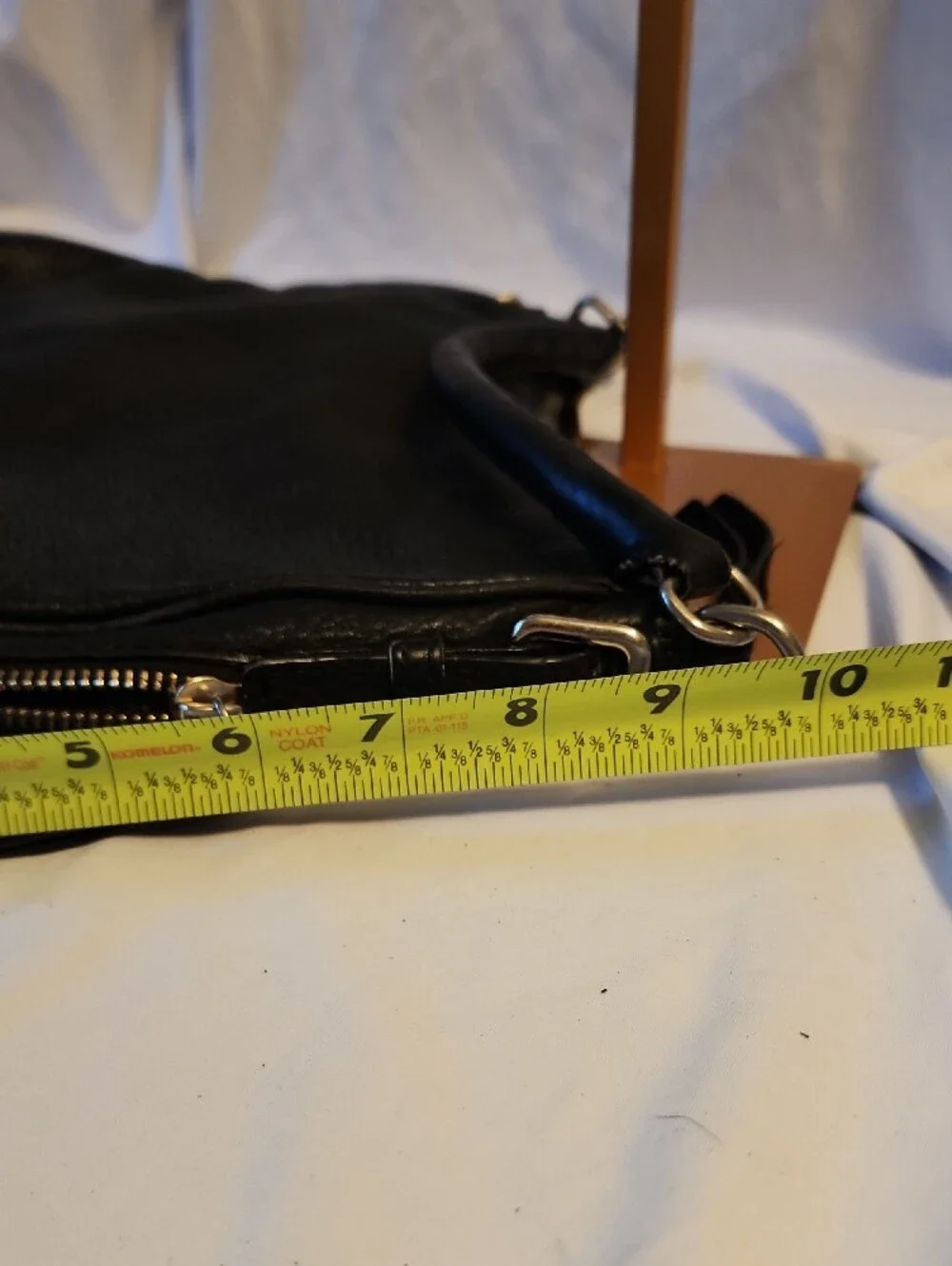 Kate Spade Black Pebbled Leather Hobo with Gold Hardware